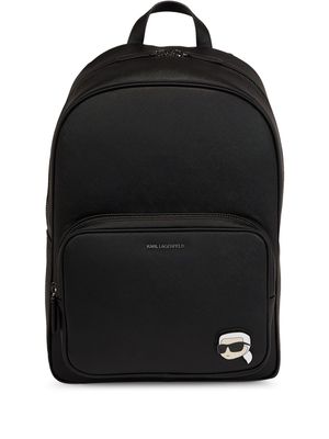 Karl Lagerfeld small Ikonik Kore backpack - Black