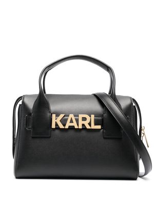 Karl Lagerfeld small K/Letters tote bag - Black