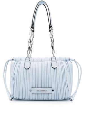 Karl Lagerfeld small Kushion shoulder bag - Blue