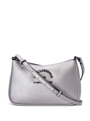 Karl Lagerfeld small Rue St-Guillaume crossbody bag - Silver