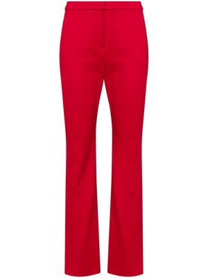 Karl Lagerfeld split-hem trousers - Red