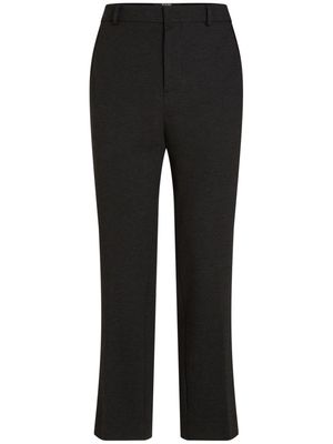 Karl Lagerfeld tailored straight-leg trousers - Black