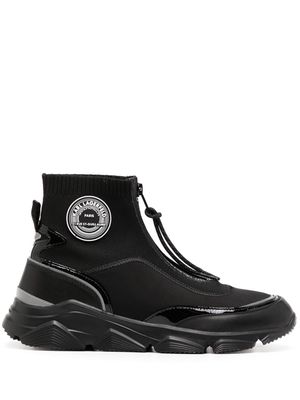 Karl Lagerfeld Verger high-top sneakers - Black