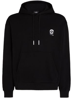 Karl Lagerfeld x DD organic cotton hoodie - Black