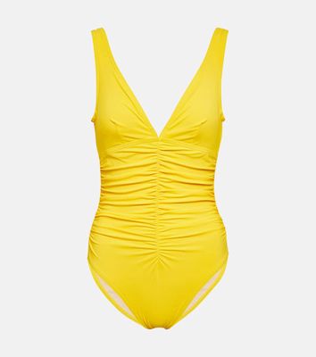 Karla Colletto Smart V-neck swimsuit