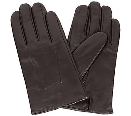 Karla Hanson Men's Classic Leather Touch Screen Gloves