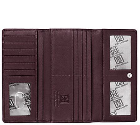 Karla Hanson Women's Tri-Fold Leather Wallet