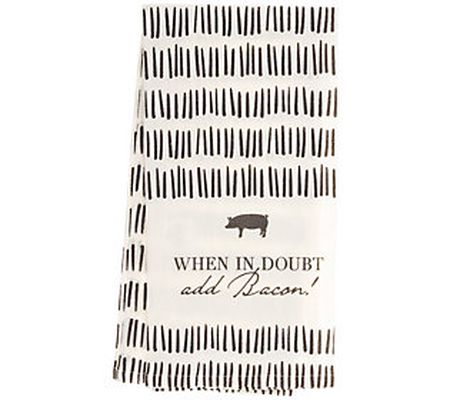 Karma Gifts Set of 3 Bacon Tea Towels