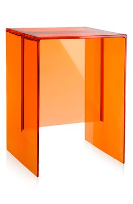 Kartell Max Beam Side Table in Tangerine