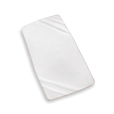 Kassatex Ducap Pool Towel in White/Linen 35" x 70"