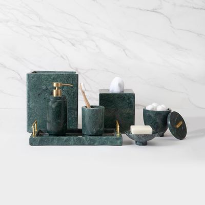 Kassatex Esmeralda Bath Collection in Green Soap