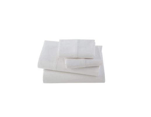 Kassatex Letto Basics Bedding Sheet Set in White QUEEN SHEET SET