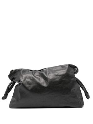 KASSL Editions The Pouch coated clutch bag - Black