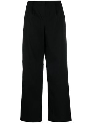 KASSL Editions wide-leg wool trousers - Black