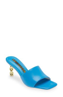 KAT MACONIE Fayza Slide Sandal in Turquoise