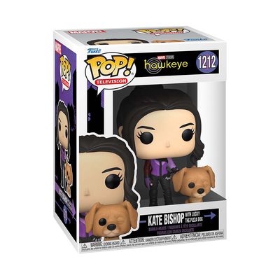 Kate Bishop with Lucky the Pizza Dog Marvel Studios: Hawkeye #1212 Funko Pop!