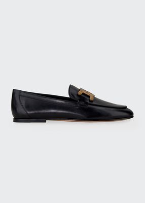 Kate Chain Flat Loafers