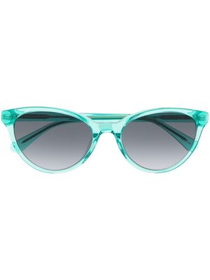 Kate Spade Adeline oval-frame sunglasses - Green