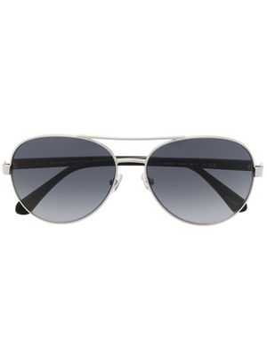 Kate Spade Averie round-frame sunglasses - Silver