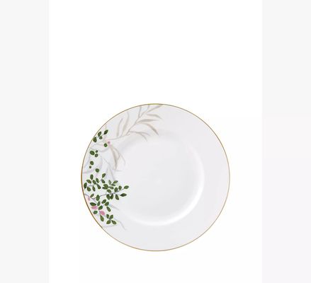 Kate Spade Birch Way Dinner Plate, White