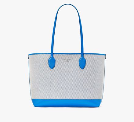 Kate Spade Bleecker Canvas Large Tote, Summer Night