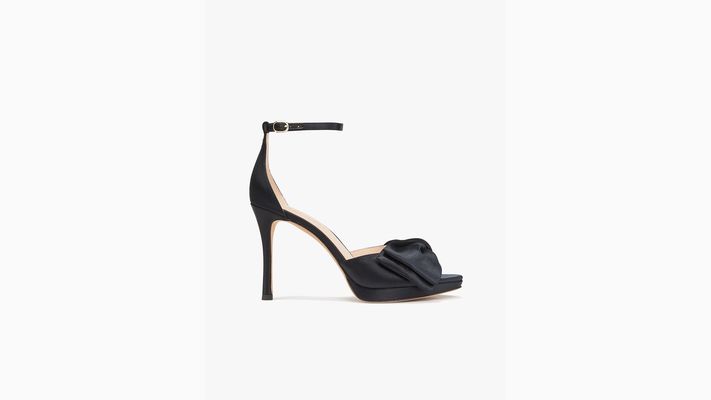 Kate Spade Bridal Bow Sandals, Black