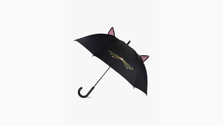 Kate Spade Cat Umbrella, Black