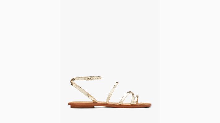 Kate Spade Cove Sandals, Pale Gold