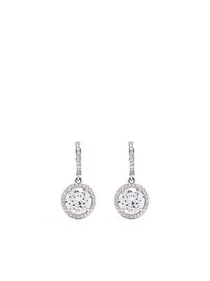 Kate Spade crystal-drop earrings - Silver