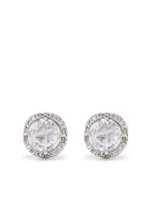 Kate Spade crystal-embellishment earrings - Silver