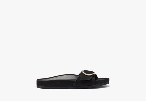 Kate Spade Della Slide Sandals, Black
