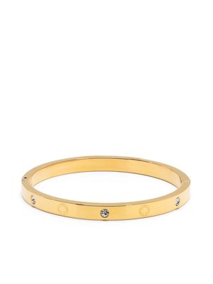 Kate Spade embellished bangle bracelet - Gold