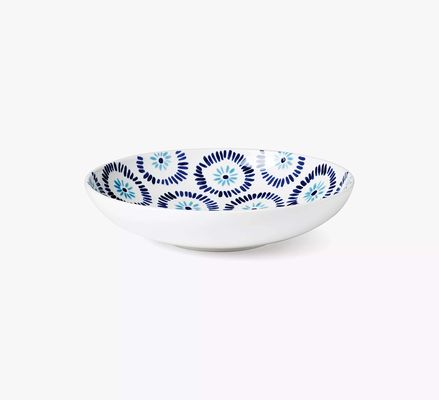 Kate Spade Floral Way Low Serving Bowl, Parchment