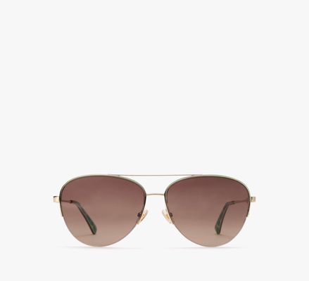 Kate Spade Janece Sunglasses, Gold