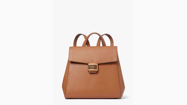 Kate Spade Katy Medium Flap Backpack, Allspice Cake