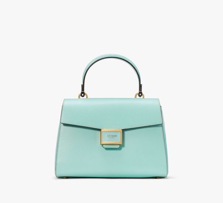 Kate Spade Katy Medium Top-Handle Bag, Mint Liqueur