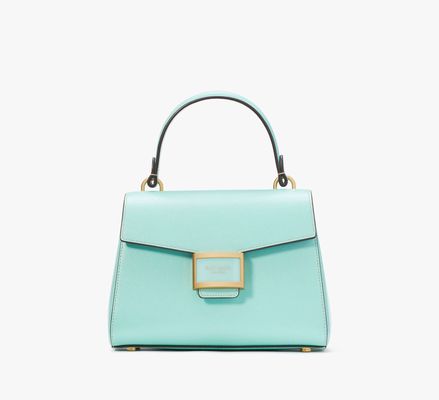 Kate Spade Katy Small Top-Handle Bag, Mint Liqueur