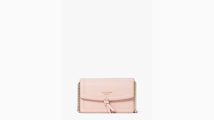 Kate Spade Knott Flap Crossbody, Mochi Pink