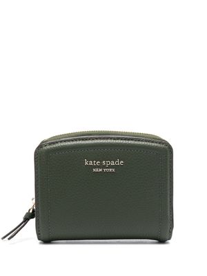 Kate Spade Knott small compact wallet - Green