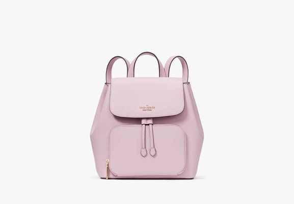 Kate Spade Kristi Medium Flap Backpack, Quartz Pink