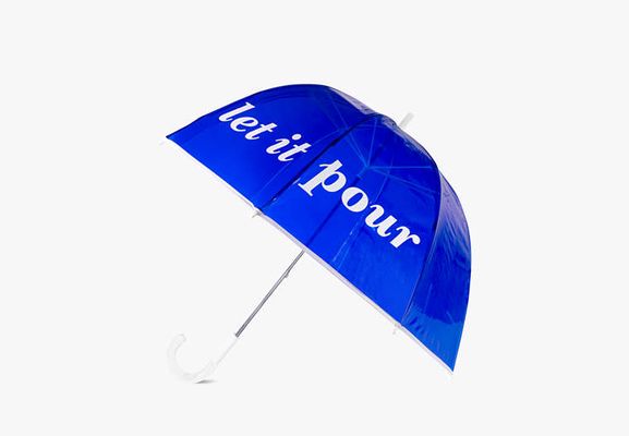 Kate Spade Let It Pour Clear Umbrella, Std Glss B