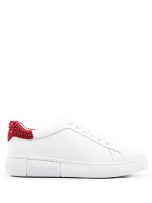 Kate Spade Lift crystal-embellished sneakers - White