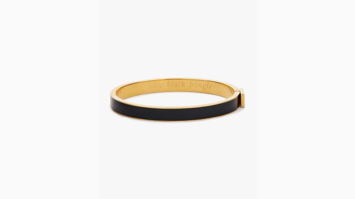 Kate Spade Little Black Thin Idiom Bangle