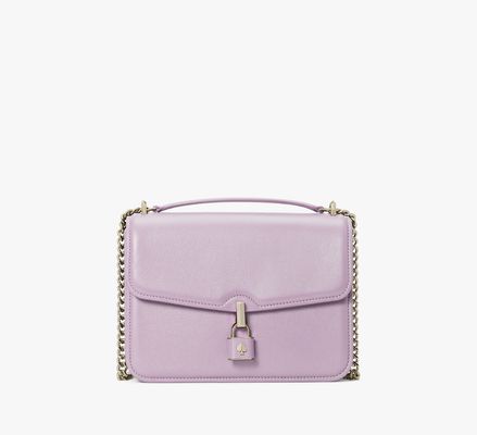 Kate Spade Locket Large Flap Shoulder Bag, Violet Mist