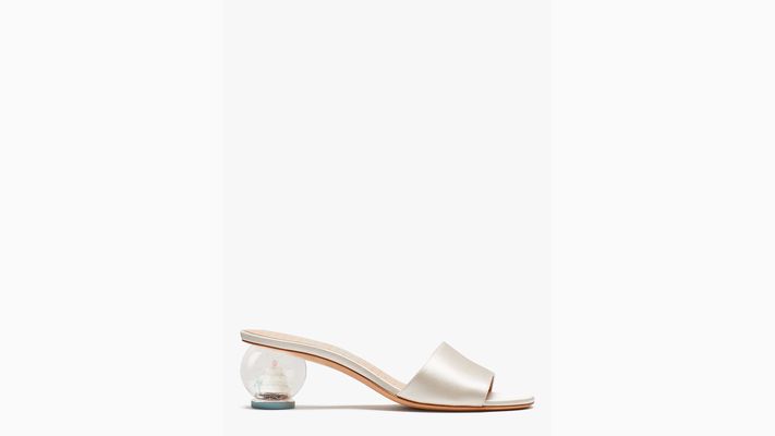 Kate Spade Love Slide Sandals, Ivory Bridal