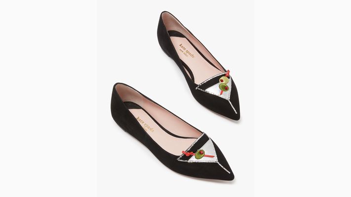 Kate Spade Make It A Double Loafers, Black