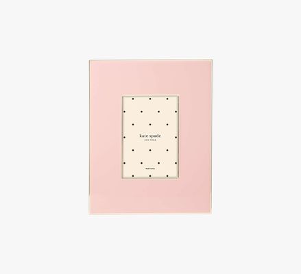 Kate Spade Make It Pop 4X6 Picture Frame, Pink