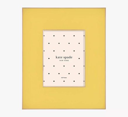 Kate Spade Make It Pop 5X7 Frame, Yellow