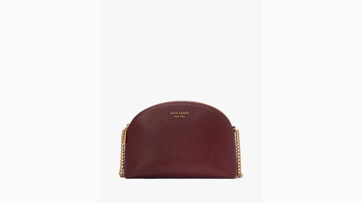 Kate Spade Morgan Double-Zip Dome Crossbody, Cordovan