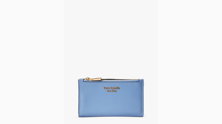 Kate Spade Morgan Small Slim Bifold Wallet, Kingfisher